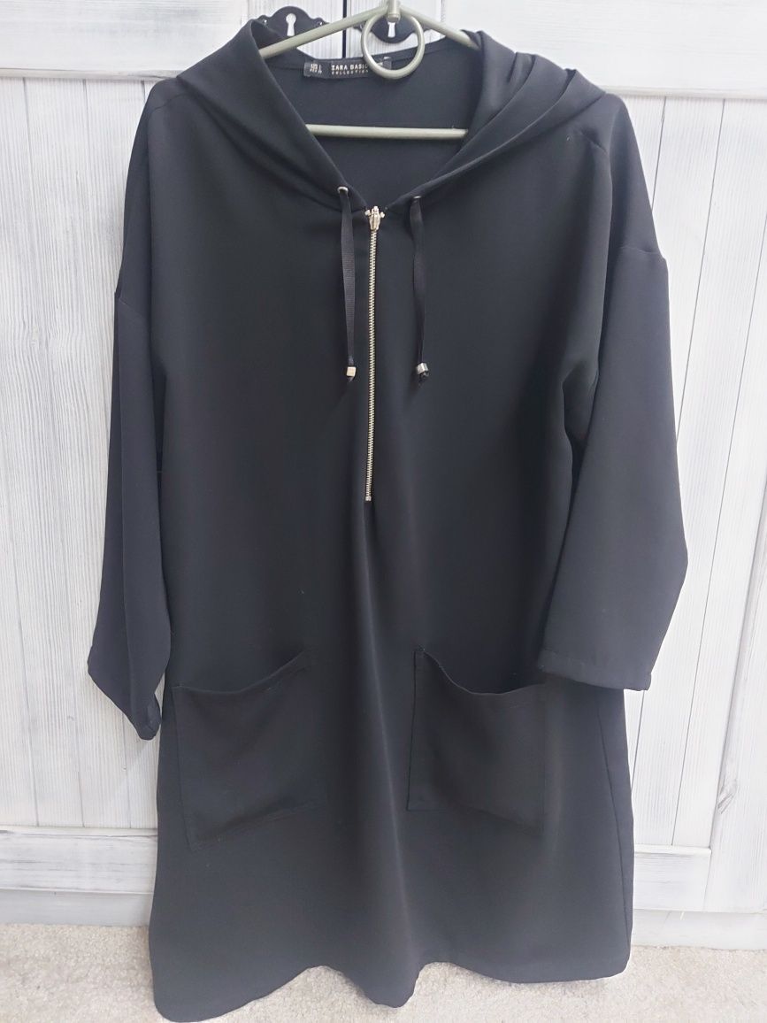 Платье Zara, Mango, маленькое чёрное,