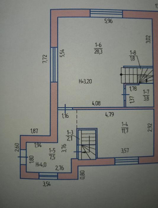 Продаётся часть дома  два этажа Верхняя Хортица
