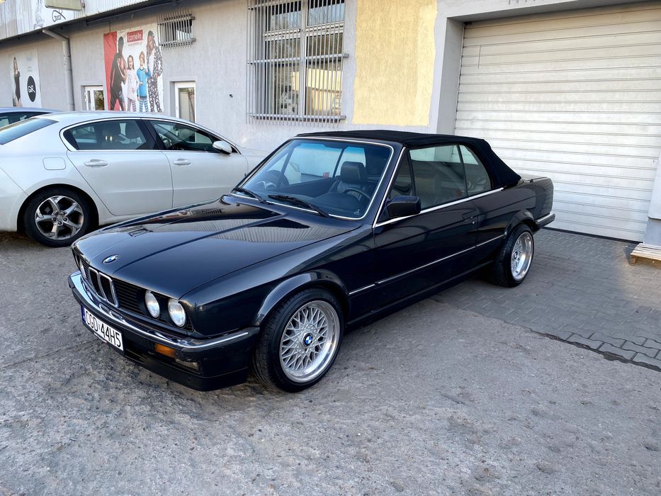 E30 Cabrio 325i m20b25 Sedan 2d Sportsitze MT 1 Diamantschwarz Europa