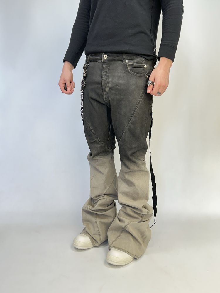 Rick Owens flared jeans DRKSHDW opium archive клеш кльош джинси штаны