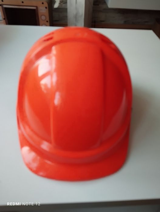 Hełm ochronny kask roboczy ABS YS-7, pomarańczowy, rozmiar 53-64