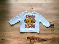Zara baby r. 68cm bluzka z lwem lew król simba