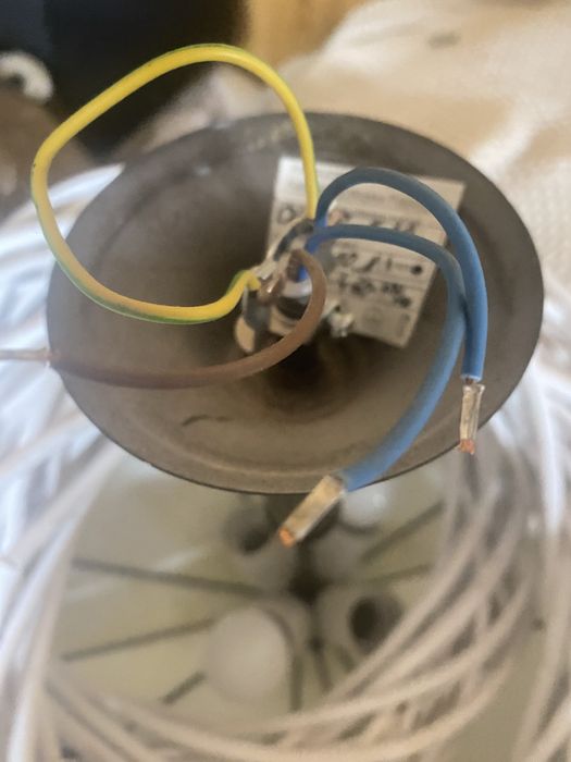 Witrażowa Lampa plafon sufitowa oraz klinkiet ścienny