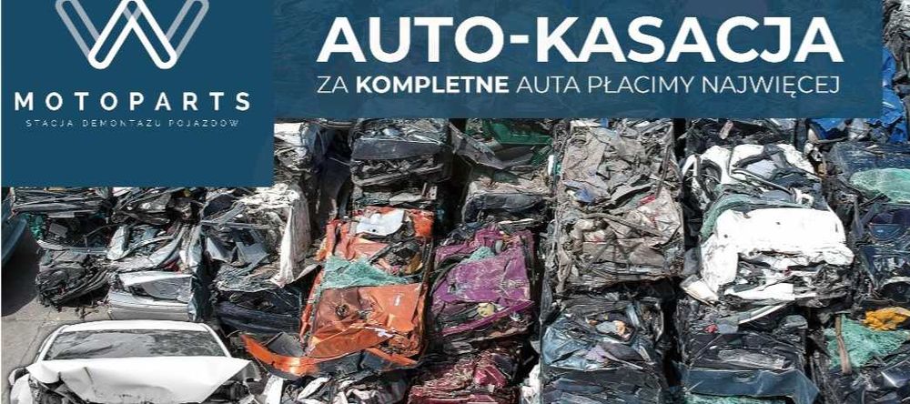 Kasacja za KOMPLETNE auto zapłacimy najwiecej