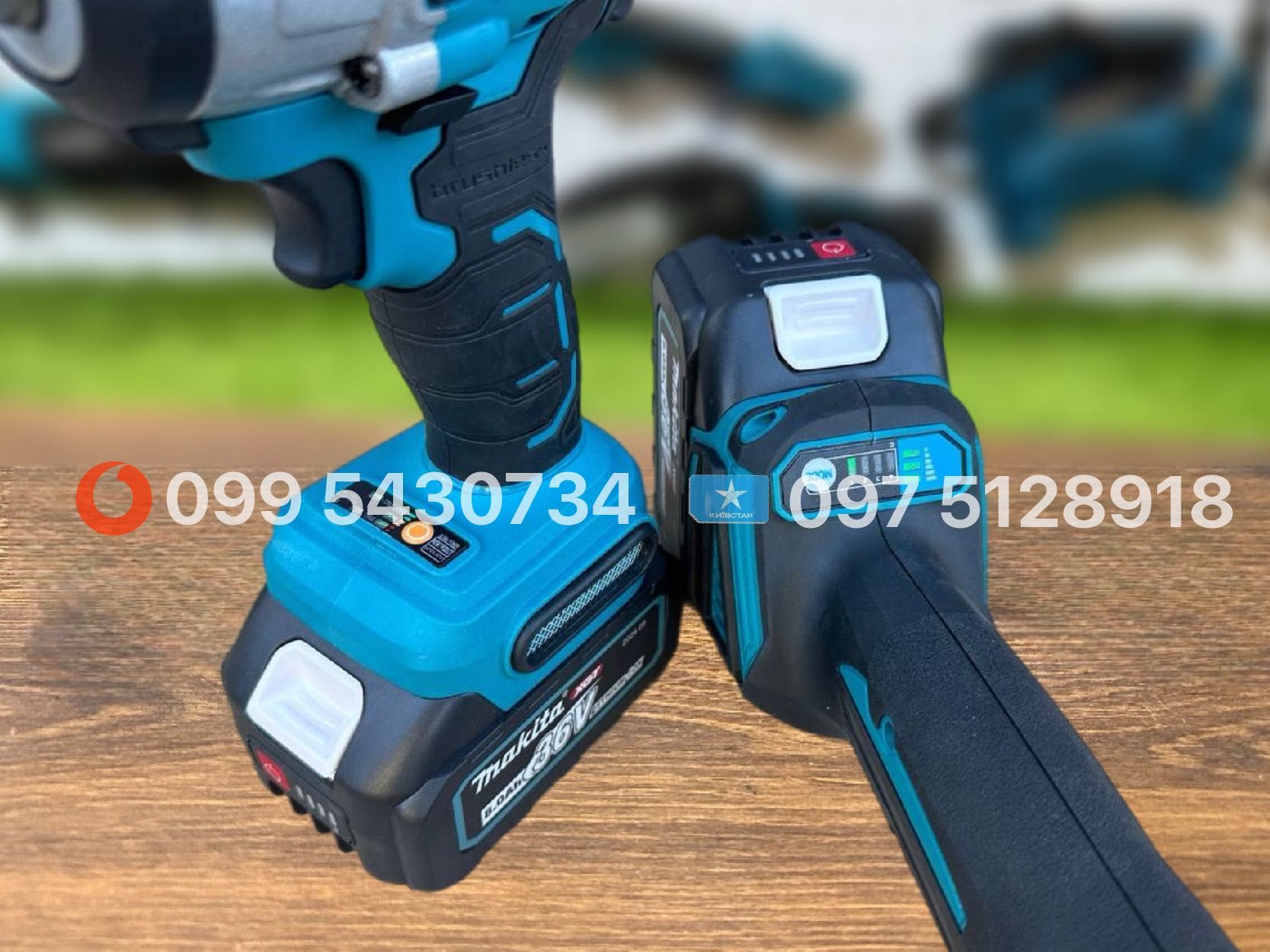 Набір 2/1 Makita Болгарка DGA504BL + Гайковерт DTW650BL 36V 8Ah
