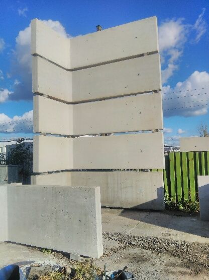 Ściany oporowe, elki, mury oporowe, boksy zasieki