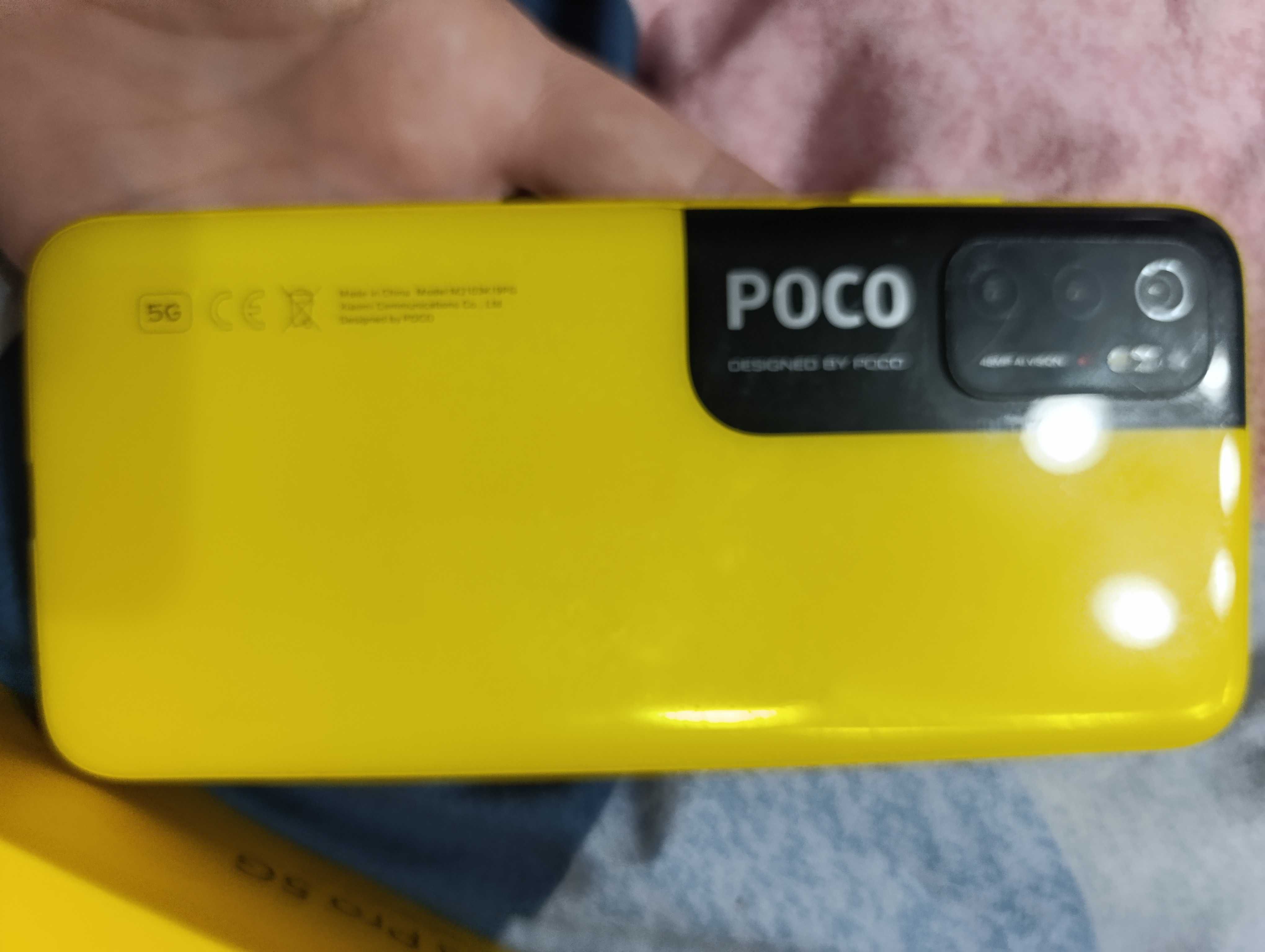Poco M3 pro 5G yellow