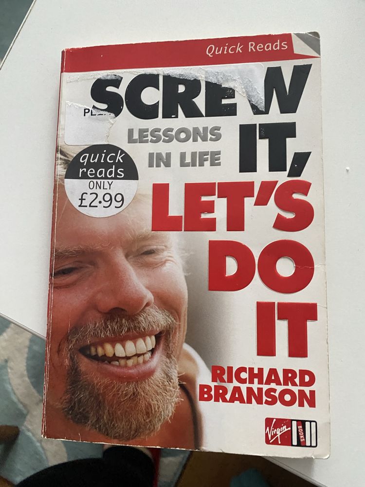 Richard Branson ,,Let s do it””Zaryzykuj-zrób to”