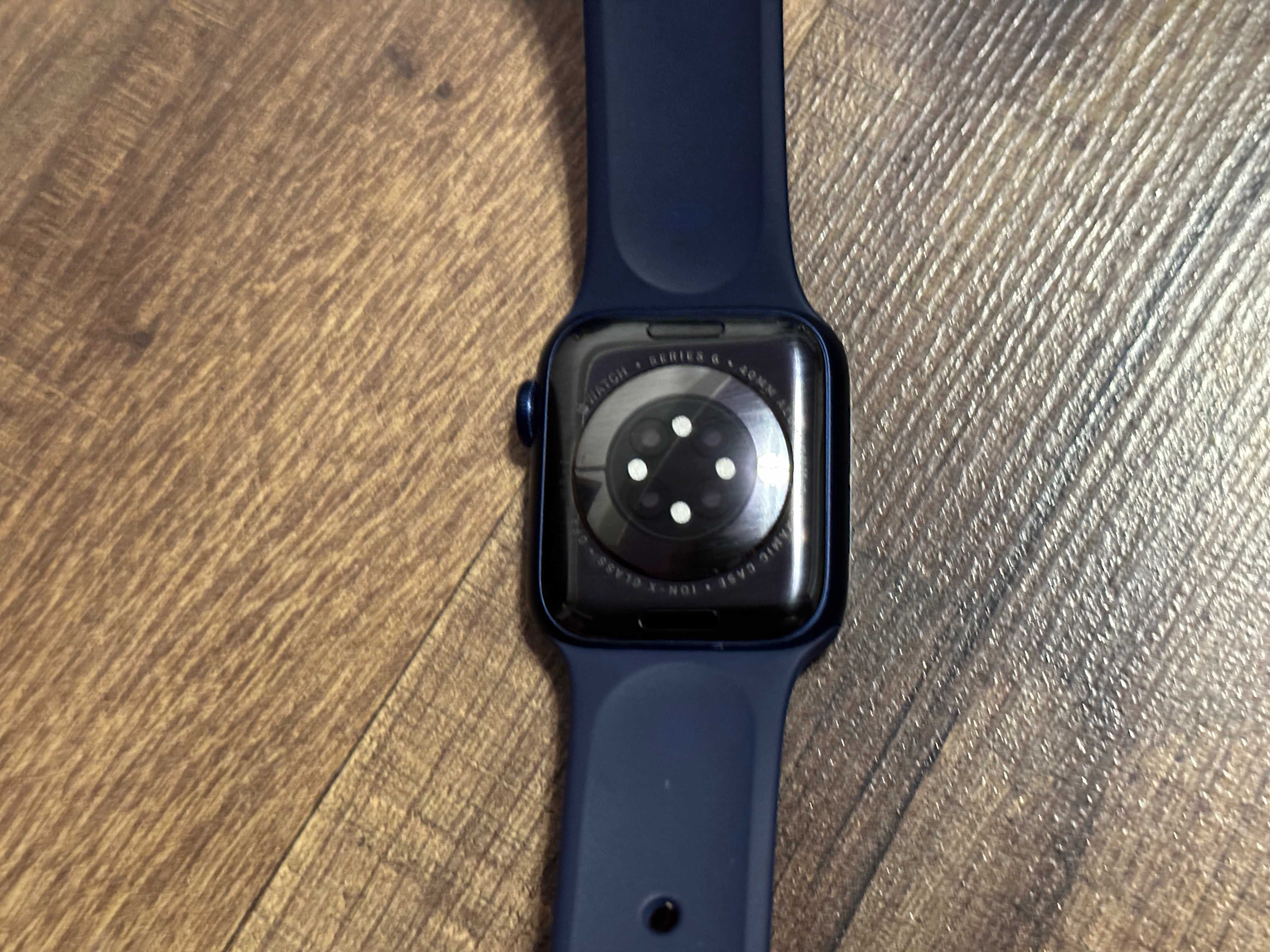 ИДЕАЛ Apple Watch Series 6 40mm Blue ГАРАНТИЯ/Trade-In/Bыкyп/Oбмeн