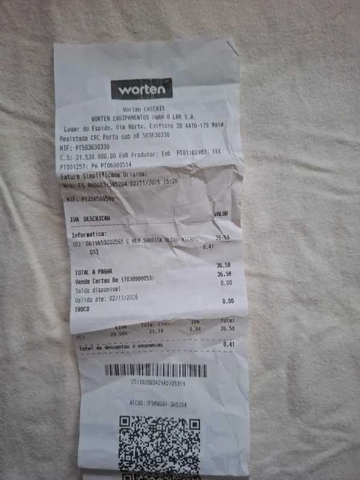 Cartão microSD SanDisk 256GB + Adaptador • Com Garantia