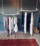 Suportes para Cabides em Tronco Natural | Bengaleiros, Charriots