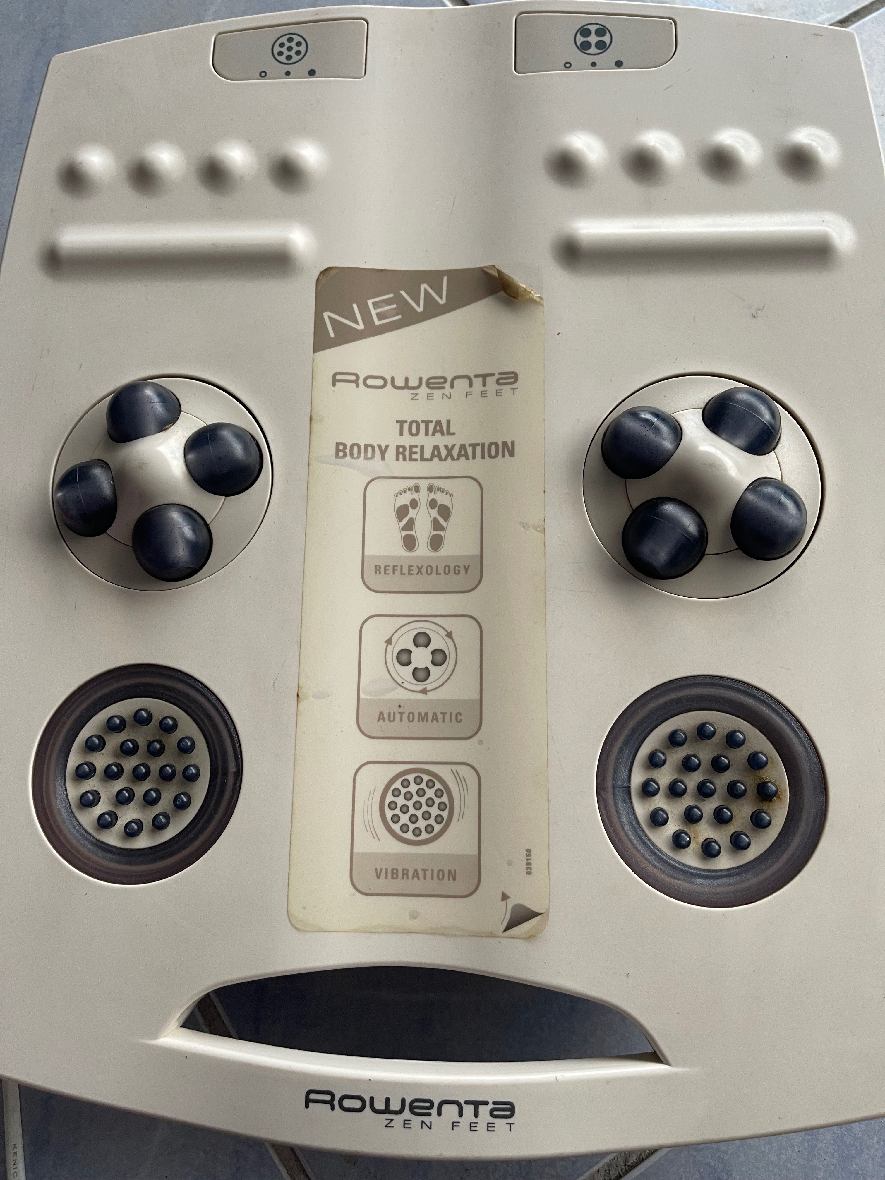 Massagem Pés Body relaxamento Rowenta