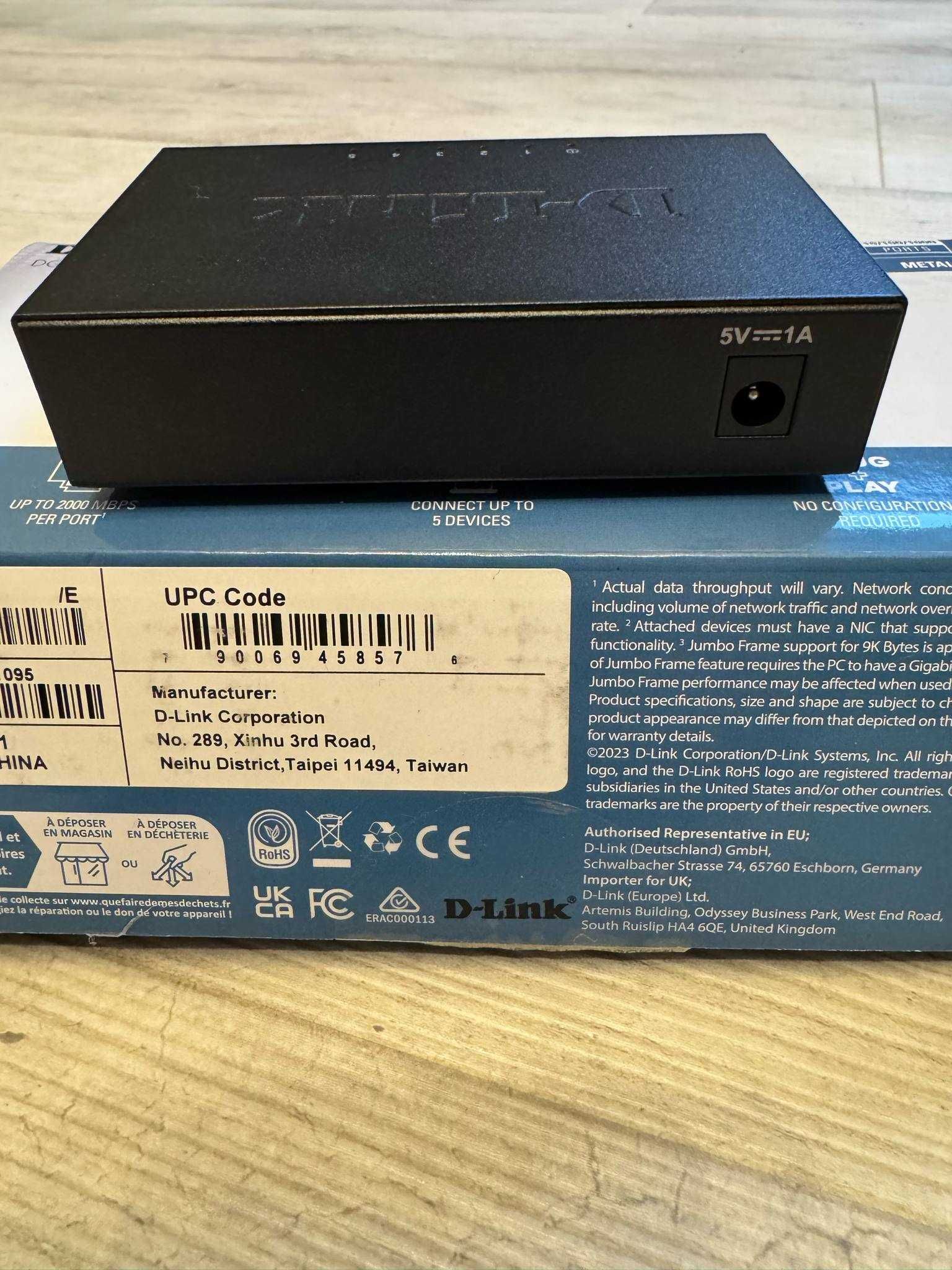 Switch D-Link DGS-105GL