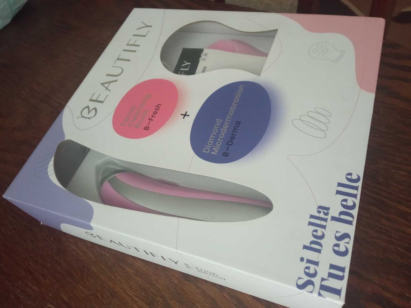 Zestaw Beautifly B-Fresh + B-Derma = różowy kolor