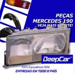 Peças Mercedes 190 - Para-choques, Farol, farolim, grelha e Mais!