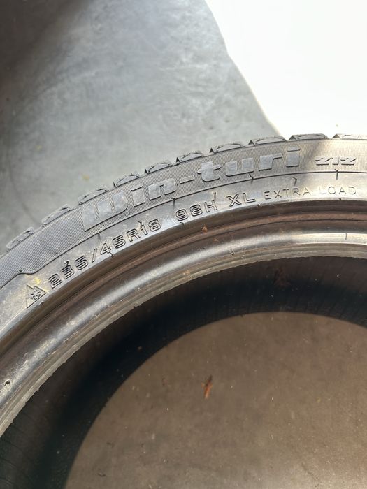 2x opony zimowe 235/45R18 Hifly Win-Tur 212 cena za parę 6mm 2022