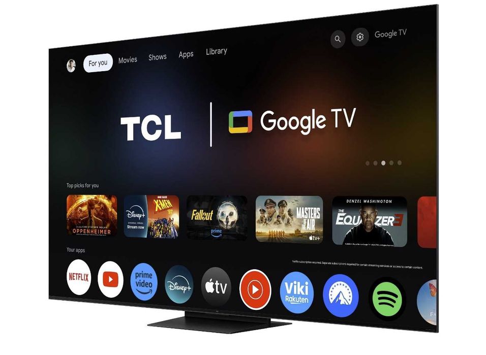 Telewizor TCL 85C7K 85" QD-Mini LED 4K 144Hz Smart -Google TV