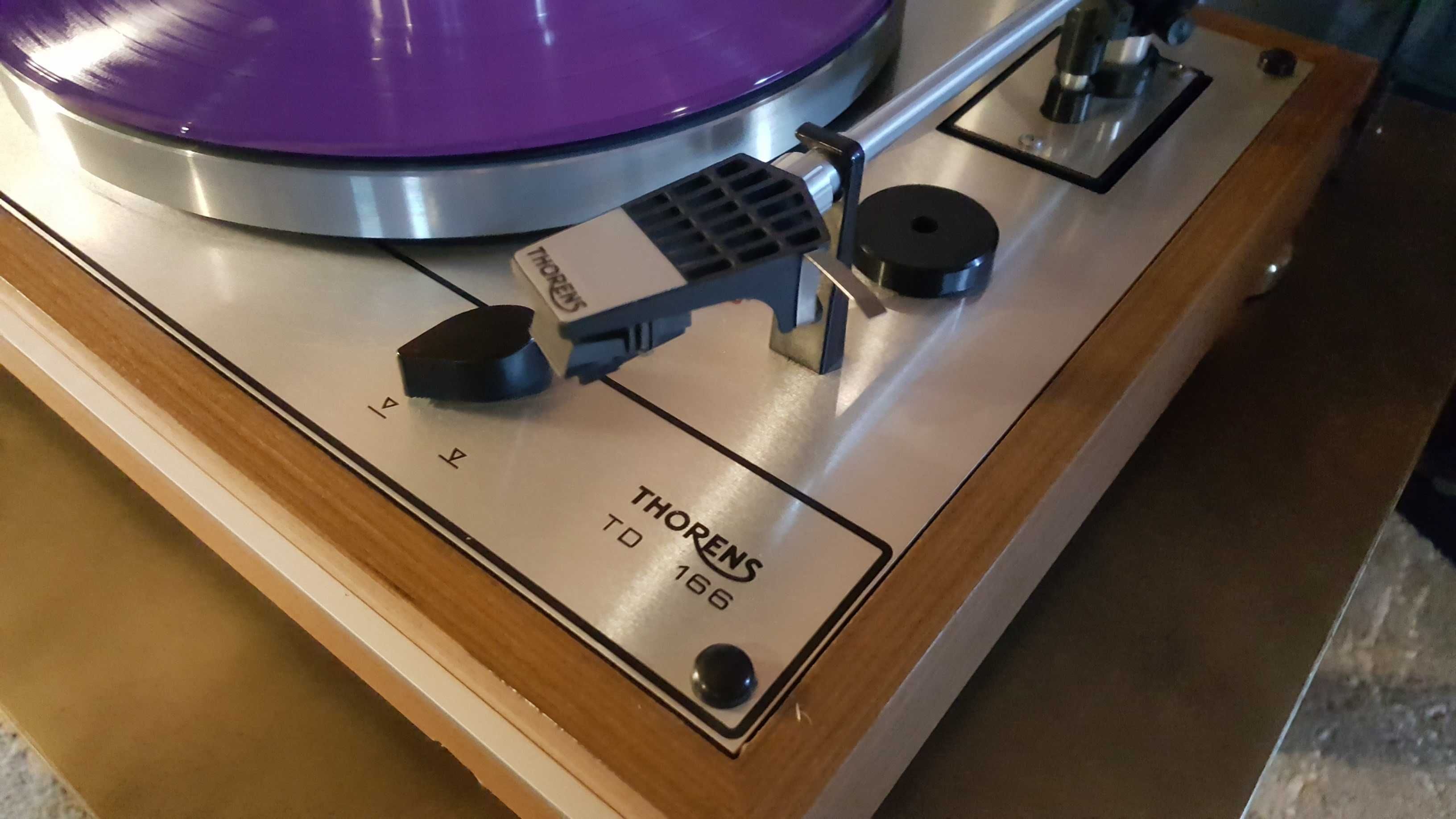 Gramofon Thorens TD 160 MK II / TD 166 idealny Satin Mc117 Z