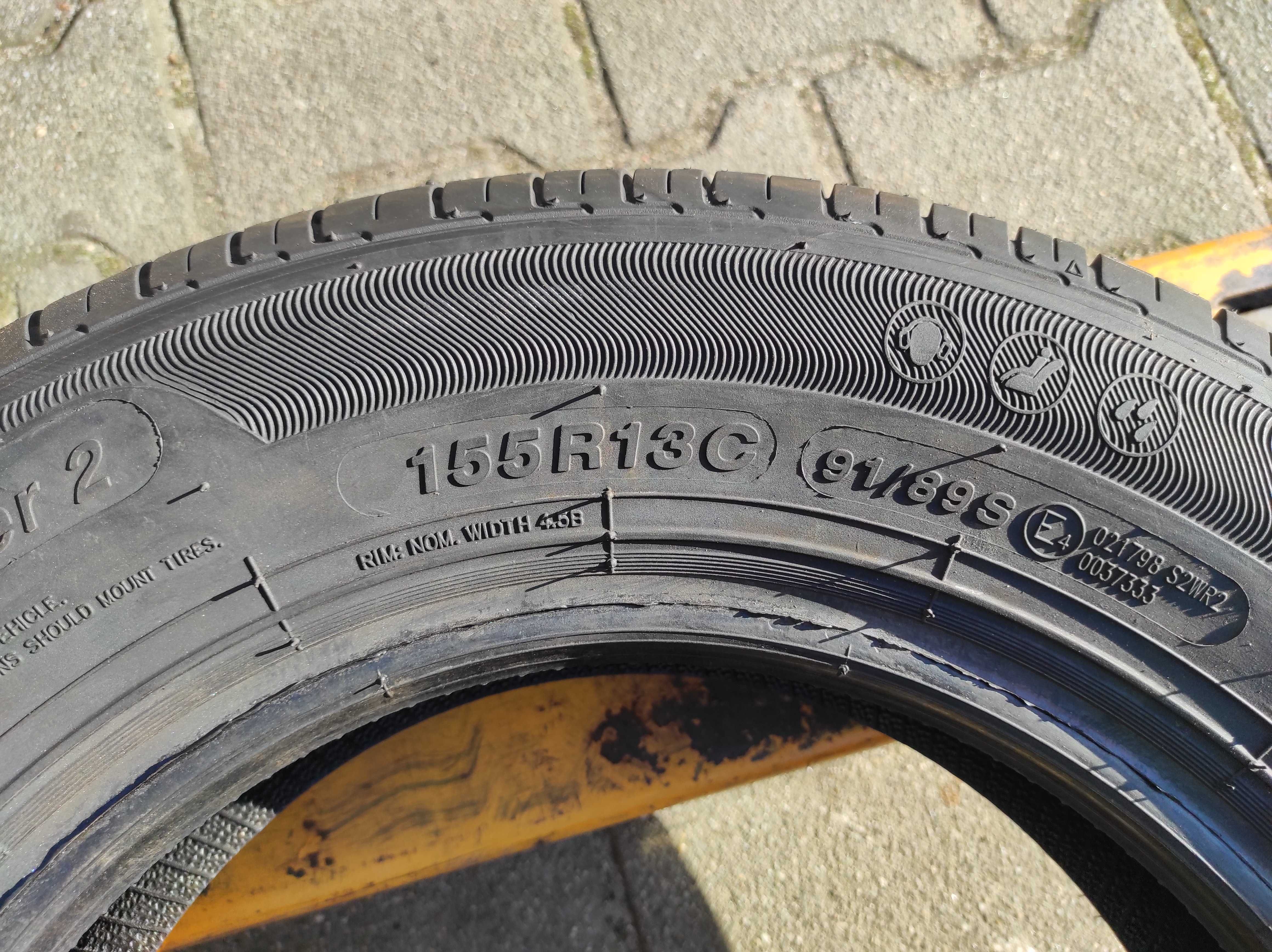 NOWA opona wzmocniona 155/80 R13C Imperial 109 do busa przyczepy