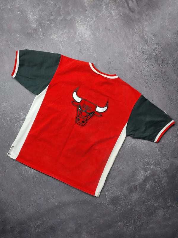 Koszulka Champion Chciago Bulls shooting shirt 90s vintage Bulls XL