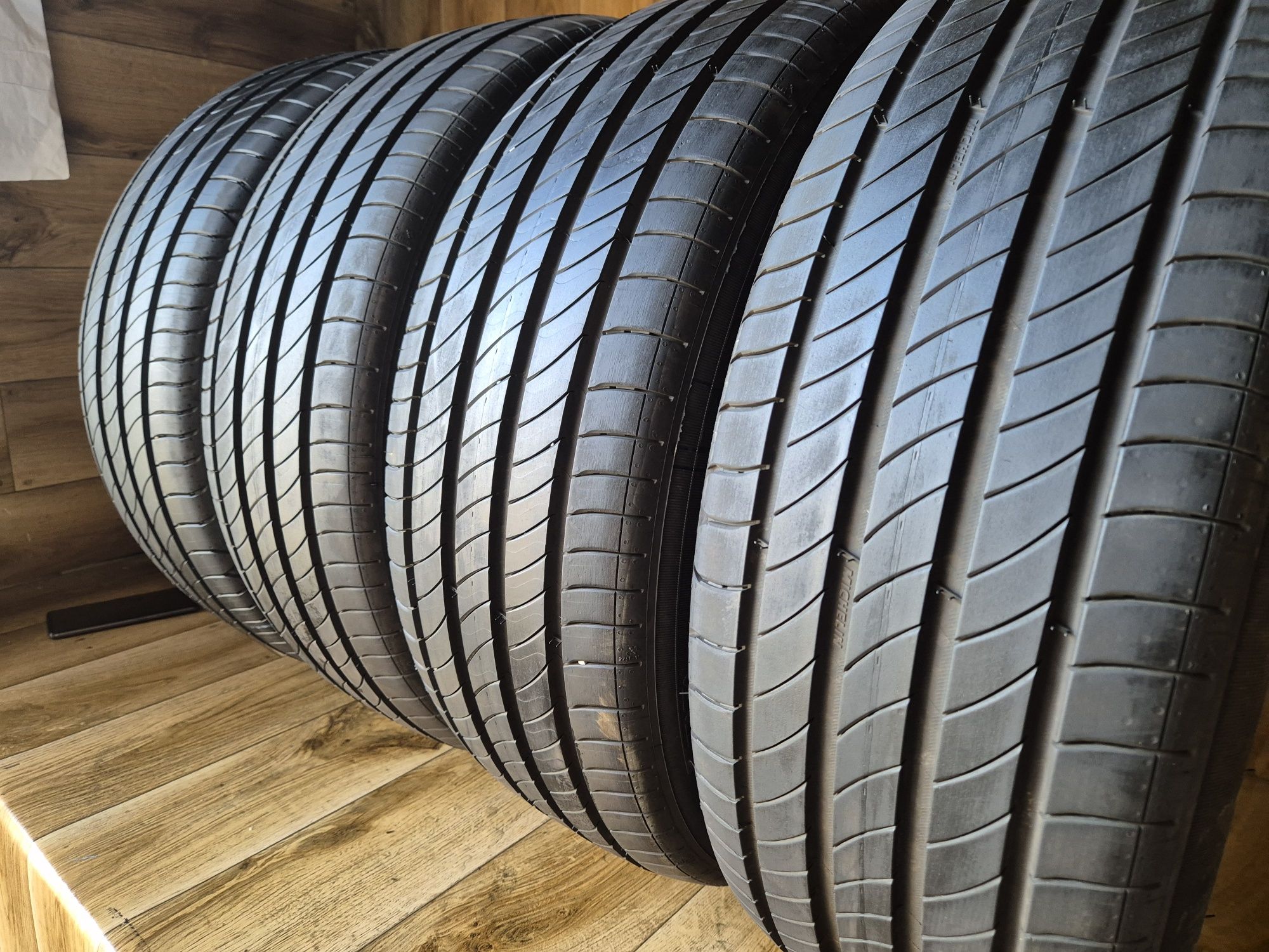 205/55/17 Michelin Komplet Lato 7mm 2023 jak Nowe