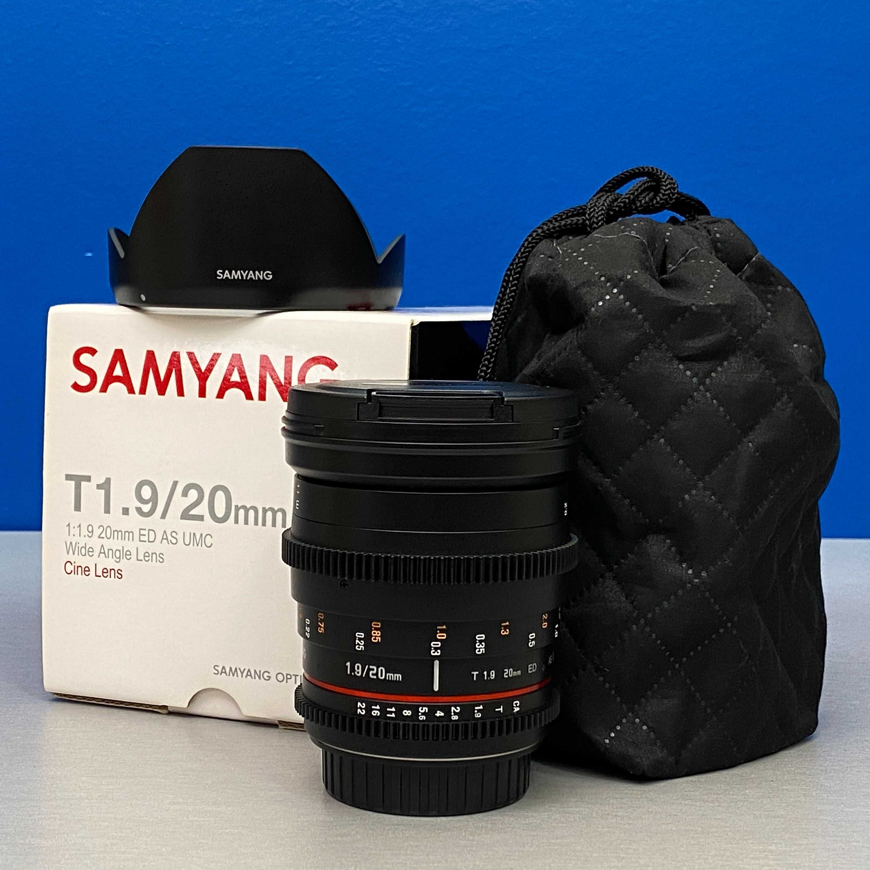 Samyang 20mm T1.9 ED AS UMC VDSLR II (Canon)