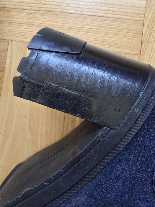 Granatowe botki Tommy Hilfiger rozm. 38