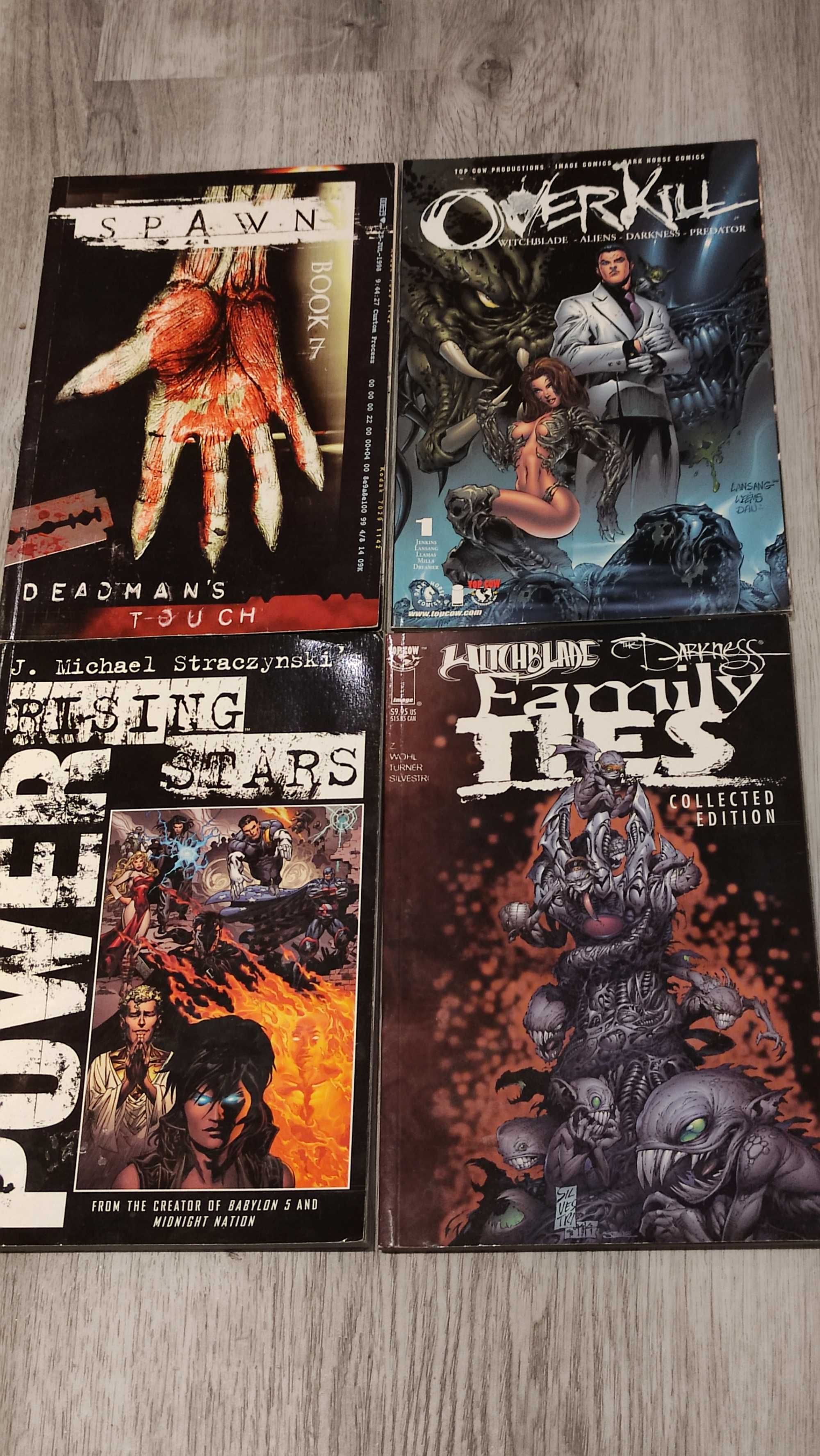 Comics TPB Image - Spawn, Darkness, Witchblade, Rising Stars