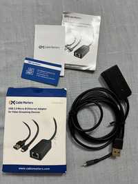 Cable matters 202053-BLK adapter Ethernet