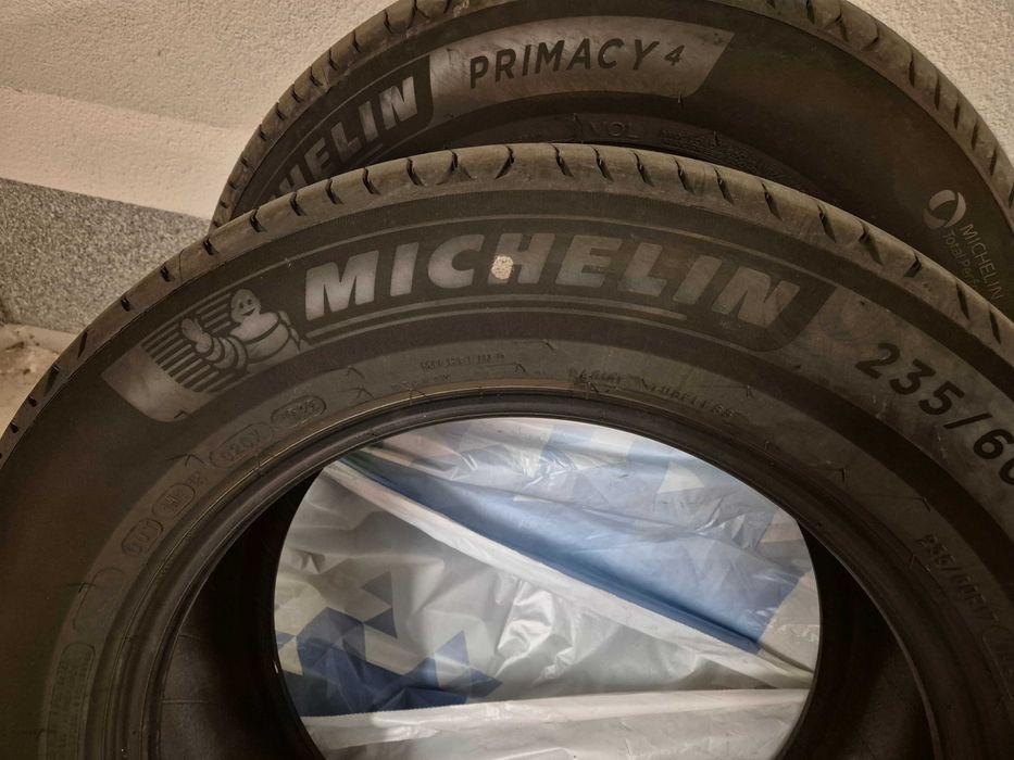 Opony letnie michelin primacy 4 - 235/60/R17 - prawie nowe