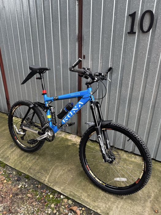 POLECAM rower zjazdowy/freeride KONA COILER z 2005 w rozmiarze 18 INCH