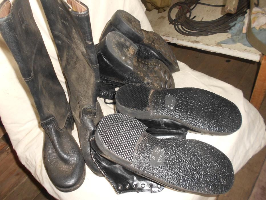 ботинки и туфли военные советские