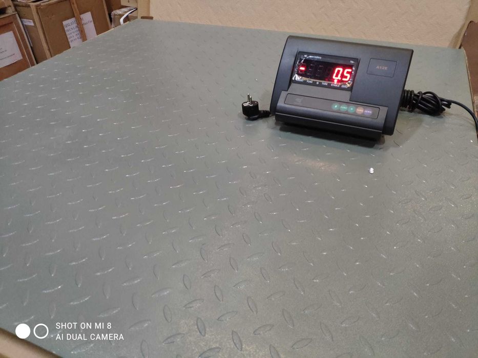 Balança Pesapaletes 3000Kg 150x150cm NOVA