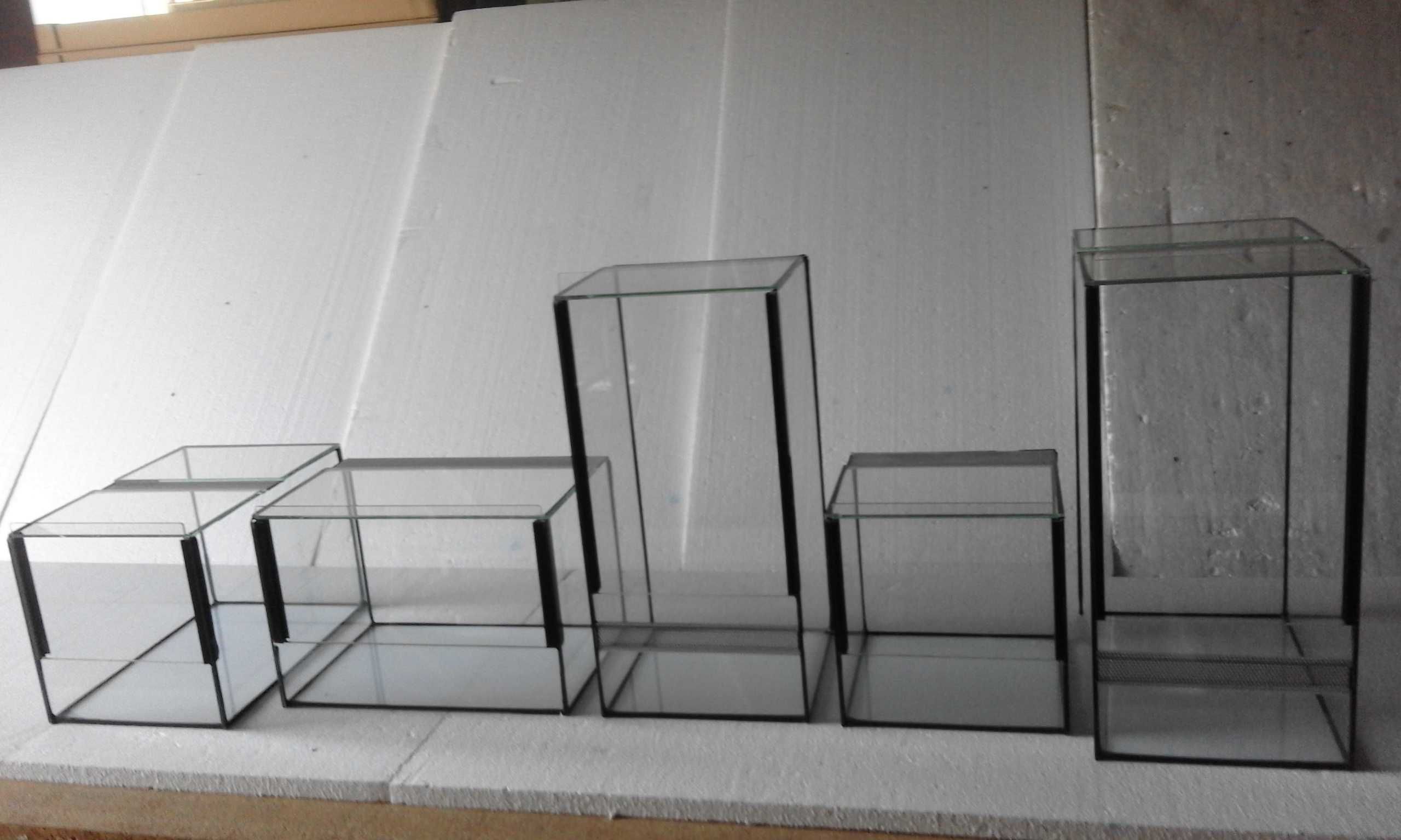 Terrarium szklane 40x40x30.Duży wybór innych wymiarów.Producent.