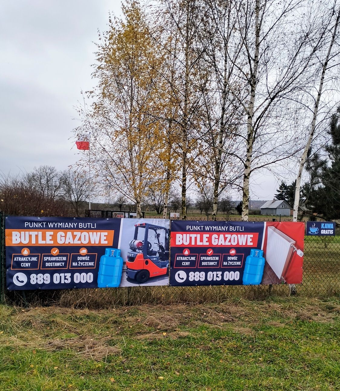 Tanio sprzedam butlę pełną propan- butan