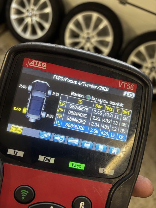 Koła zimowe 17” 5x108 Focus mk4 Mondeo mk4 mk5