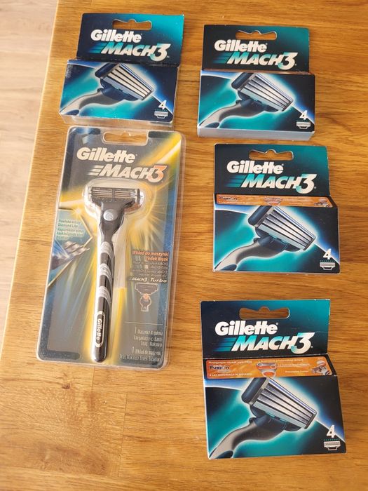 Gillette mach 3 z  16 ostrzami