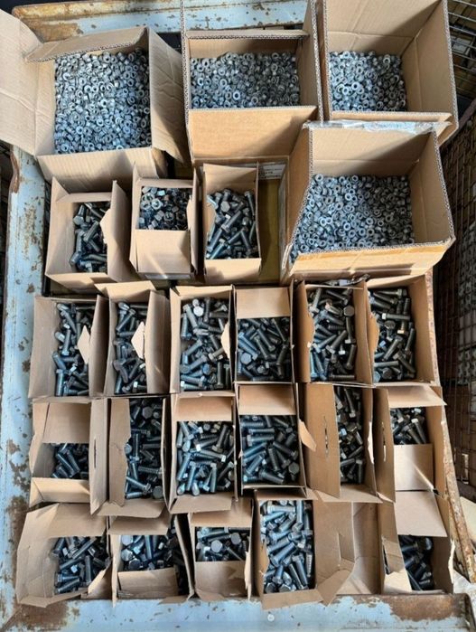 Śruby, nakrętki podkładki duży pakiet