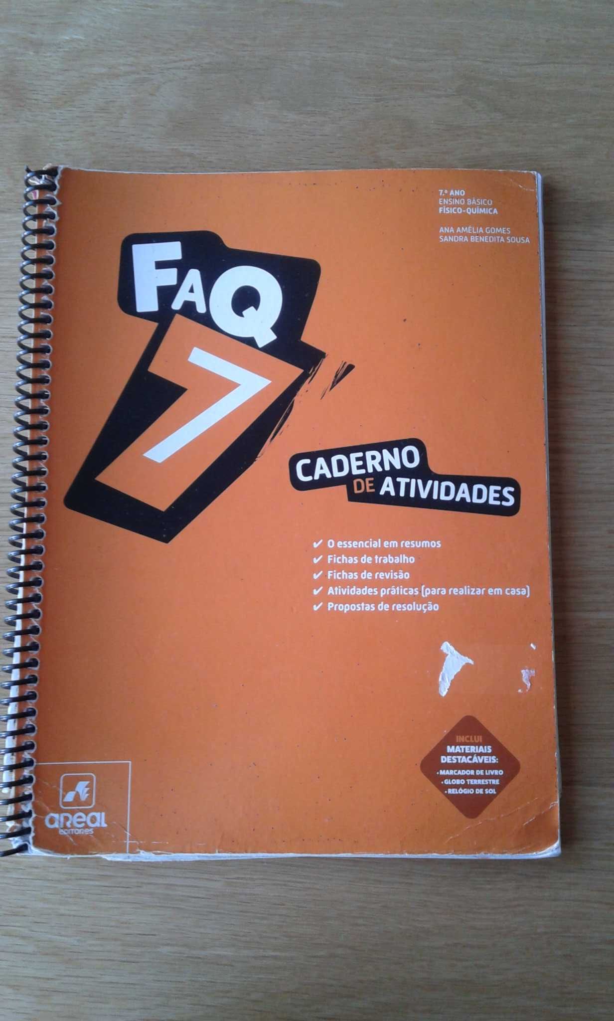FAQ 7 Caderno de atividades
