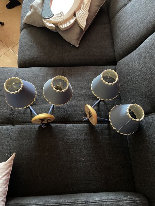 Vendem-se 2 candeeiros em ótimo estado