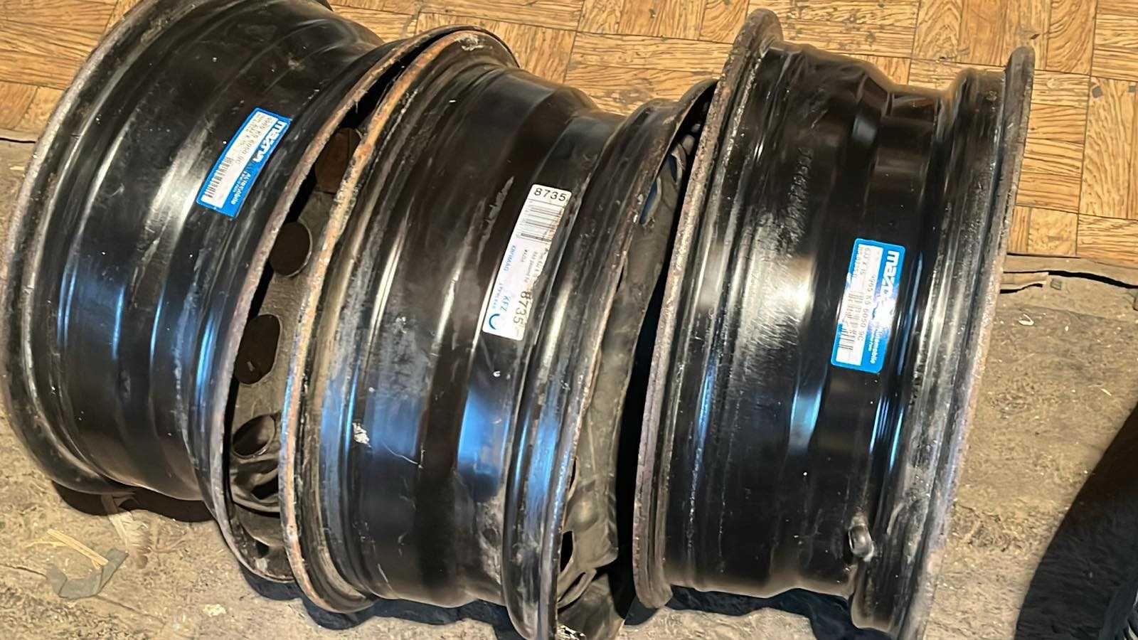 Диски металеві R15  5*114,3  Мазда  КІА  Хюндай