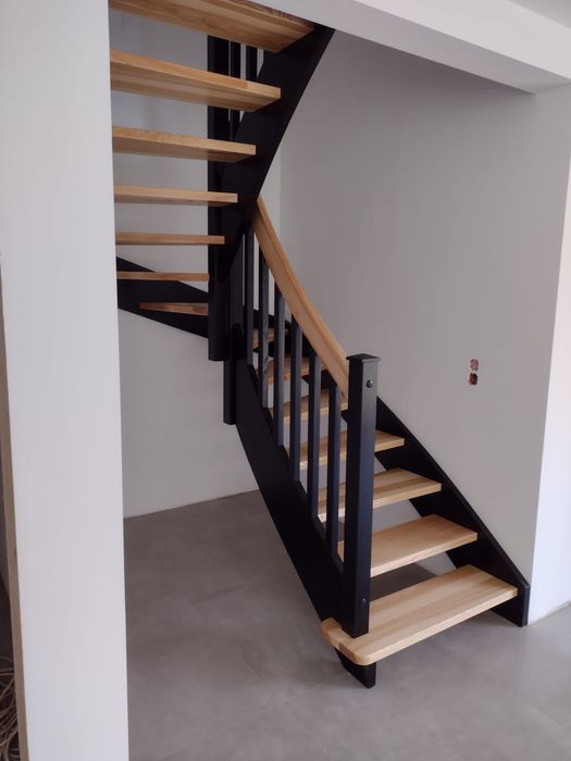 Schody Drewniane - Stolarskie Nowoczesne Zabrze Katowice Śląsk