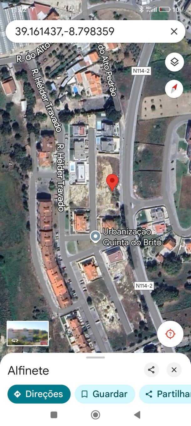 Lote de Terreno na Quinta do Brito