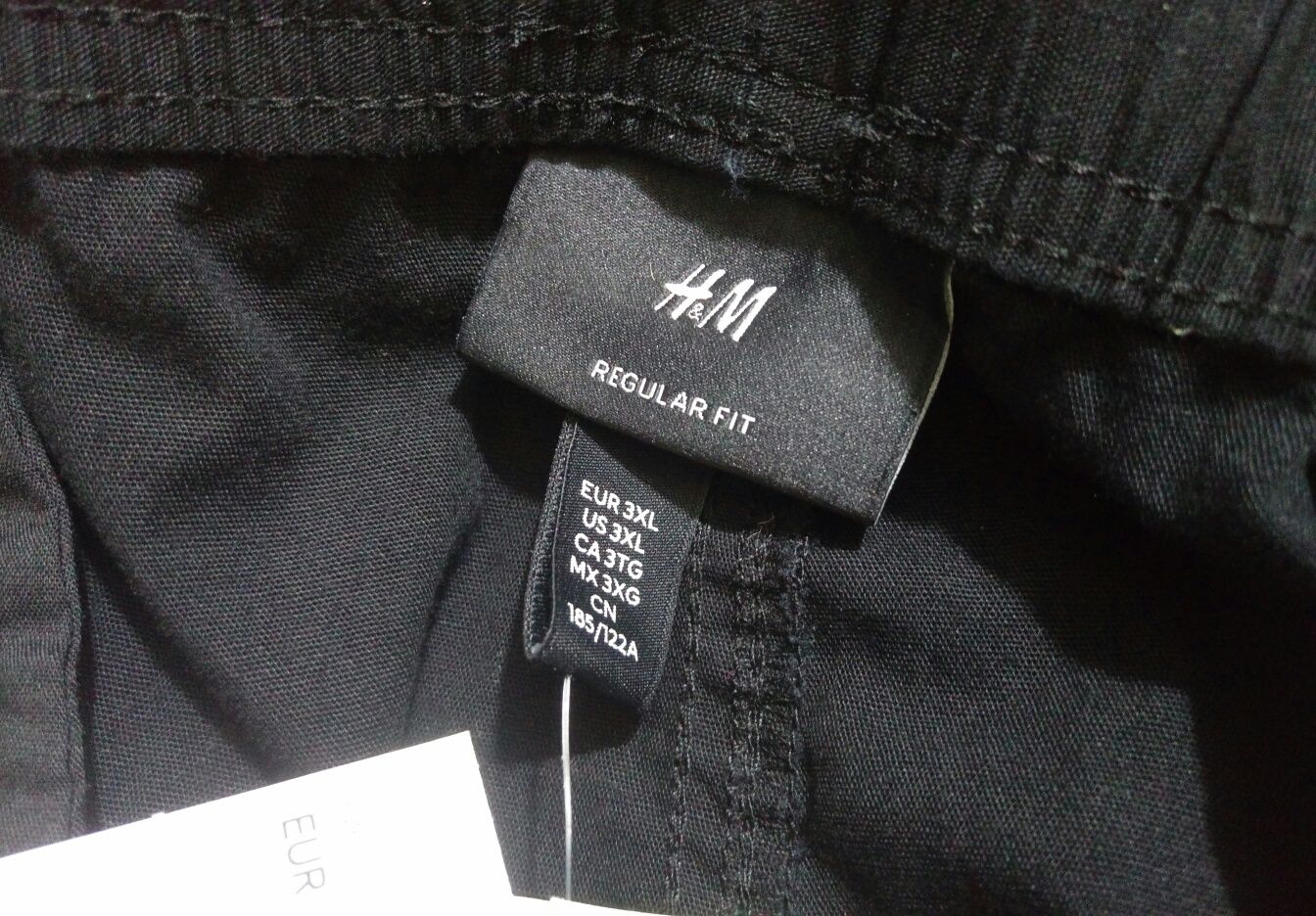 Нові чоловічі шорти оригінал cotton H&M 3XL