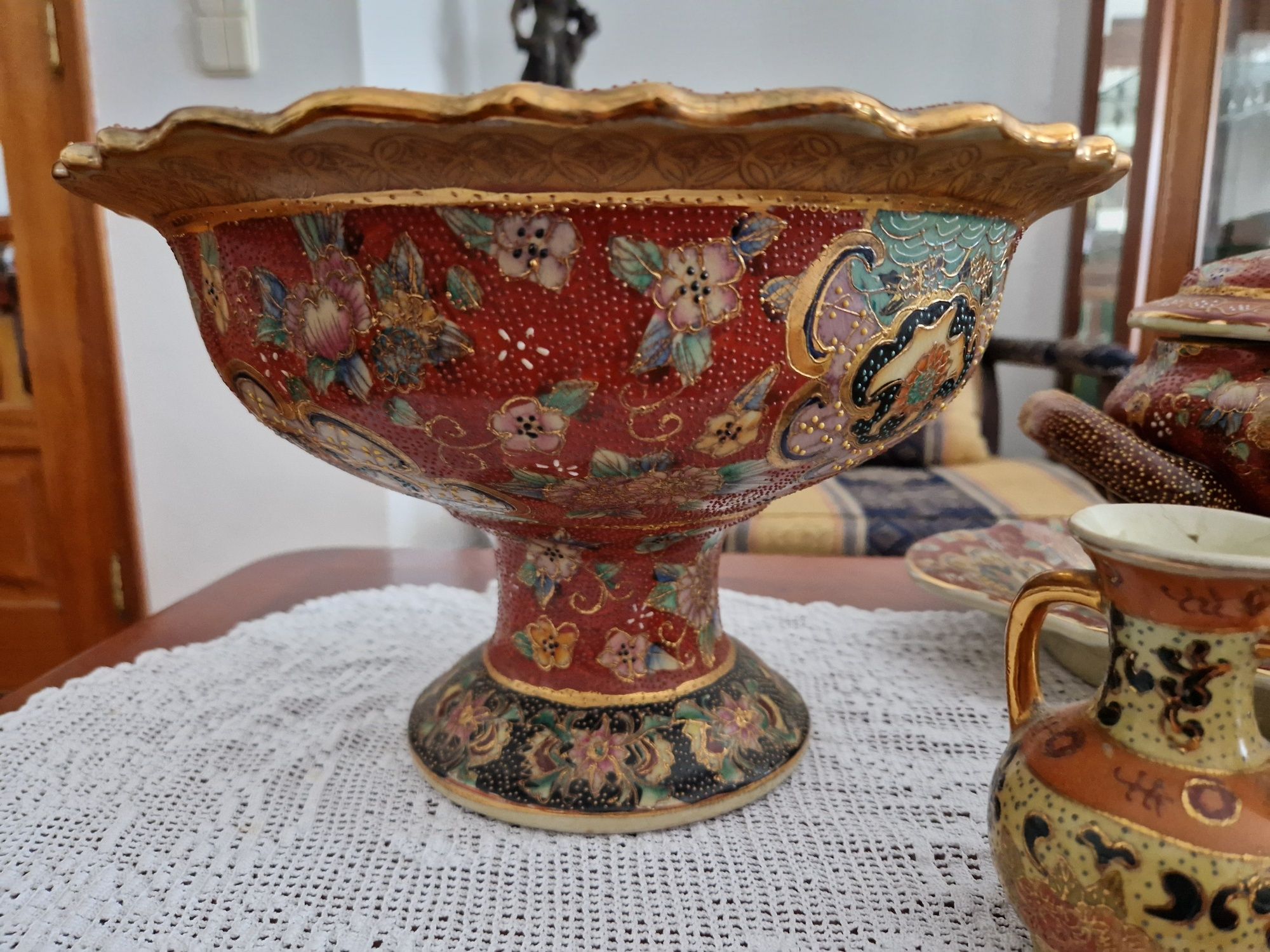 Conjunto de peças de decoração