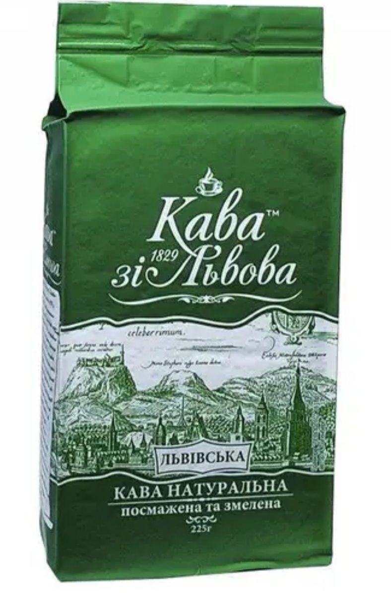Кава мелена Ірландський крем Кава зі Львова/Dallmayr Prodomo+подарунок