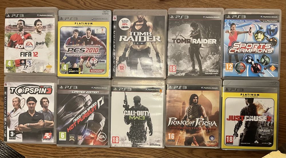 Pack 20 jogos ps3