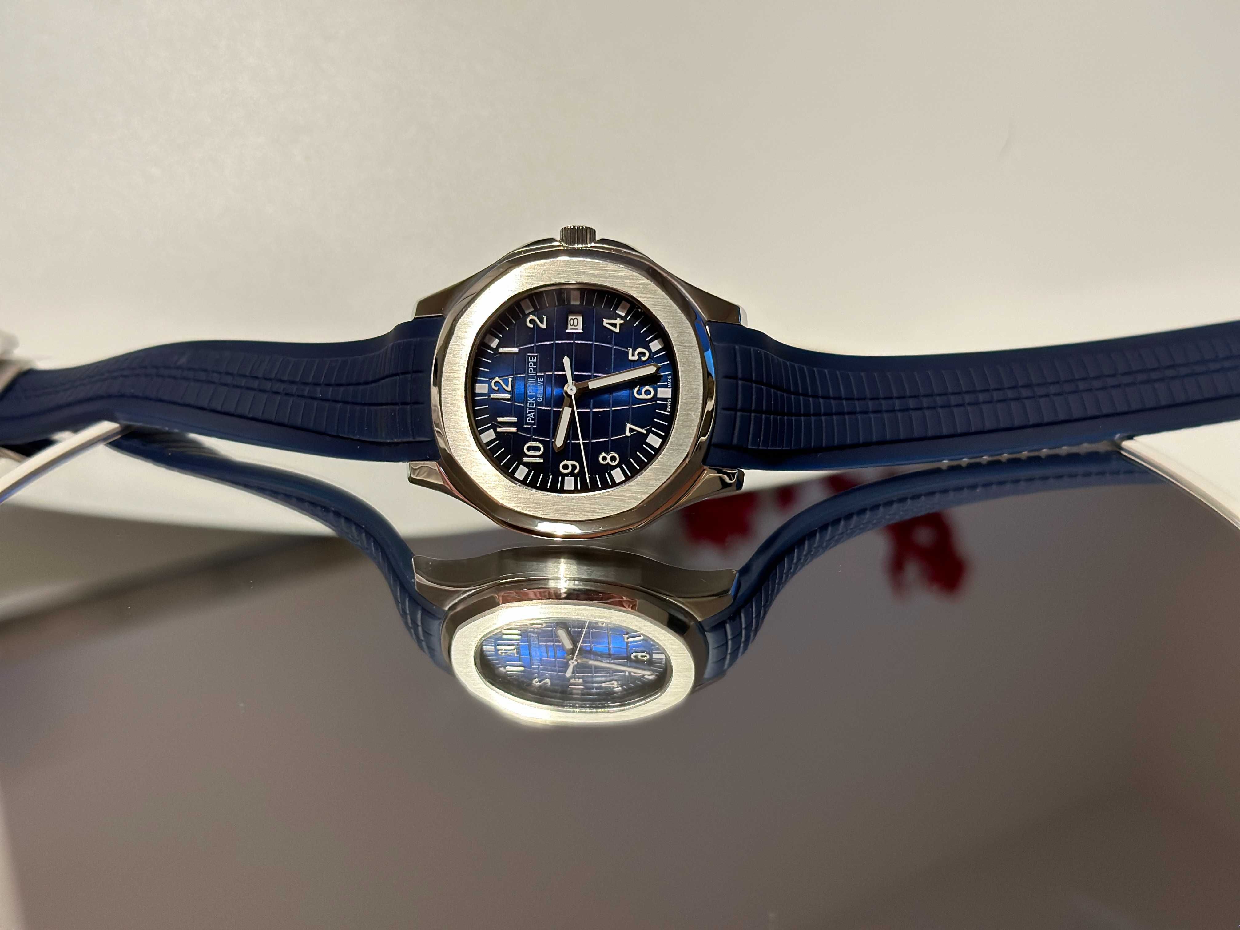 Zegarek Patek Philippe Aquanaut Blue