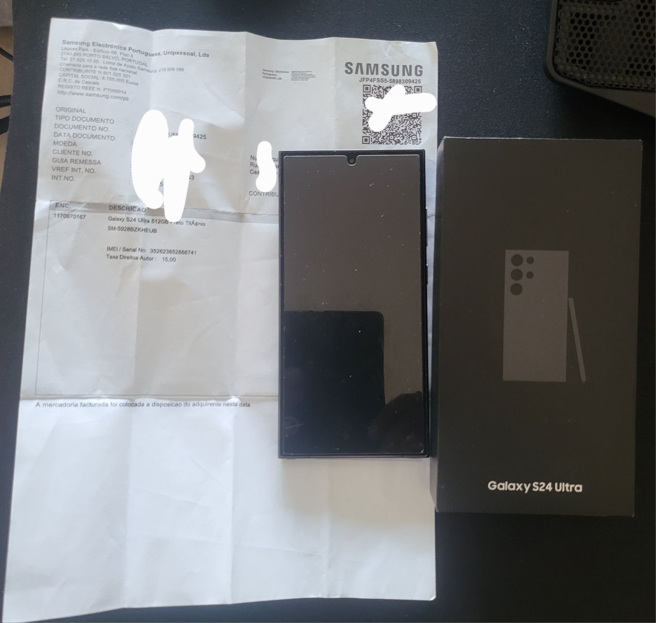 Samsung S24 ultra como novo.