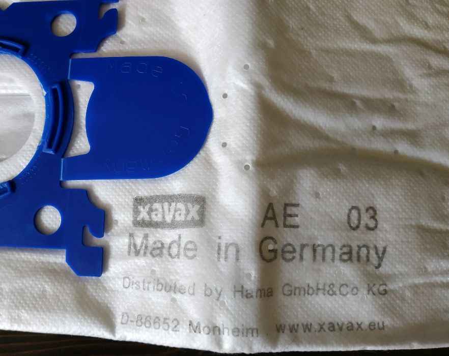 Sacos para aspirador Xavax AE 03 Pack 4 unidades de alta qualidade